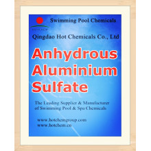 Floculant anhydre de sulfate d&#39;aluminium (alun brûlé) CAS 10043-01-3